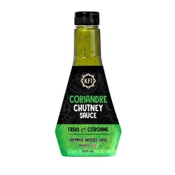 KFI Coriandre chutney sauce 455 ml, 0,88 $/100ml