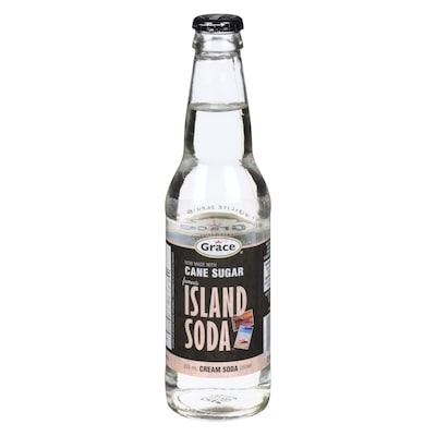 Grace Island Soda, Cream Soda 355 ml, $0.50/100ml