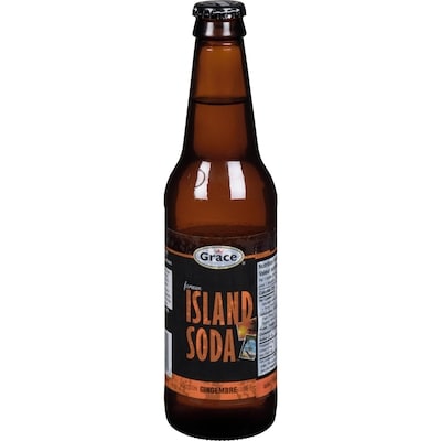Grace Boisson au gingembre Island Soda 355 ml, 0,36 $/100ml