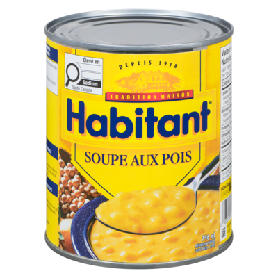 Habitant Soupe aux pois de chez nous 796 ml, 0,31 $/100ml