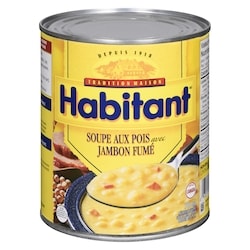 Habitant Soupe aux pois avec jambon fumé 796 ml, 0,25 $/100ml