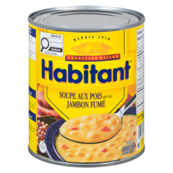 Habitant Soupe aux pois avec jambon fumé 796 ml, 0,31 $/100ml
