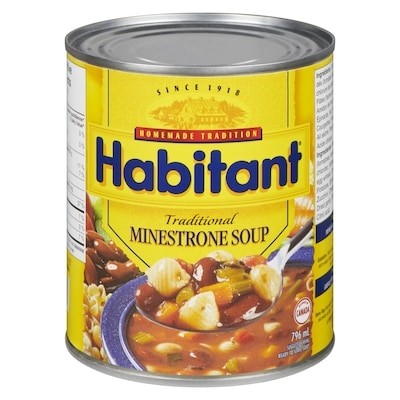 Habitant Traditional Minestrone Soup 796 ml, $0.38/100ml