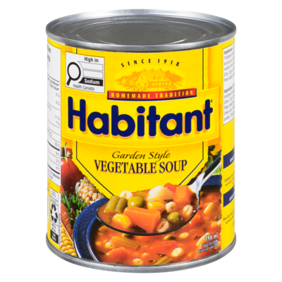 Habitant Garden Style Vegetable Soup 796 ml, $0.45/100ml