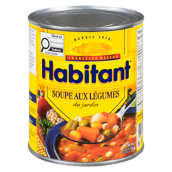 Habitant Soupe aux légumes du jardin 796 ml, 0,31 $/100ml