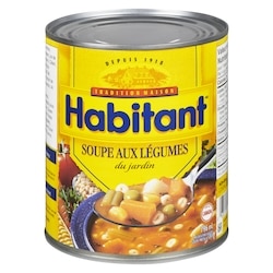 Habitant Soupe aux légumes du jardin 796 ml, 0,38 $/100ml