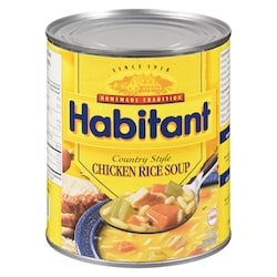 Habitant Country Style Chicken Rice Soup 796 ml, $0.25/100ml