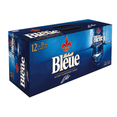 Labatt Bleue Labatt Bleue (Pièce d’identité requise au moment du ramassage) 12x355.0 ml, 0,56 $/100ml