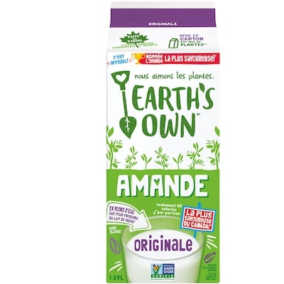 Earth’s Own Boisson à l'amande Originale 1.89 l, 0,24 $/100ml