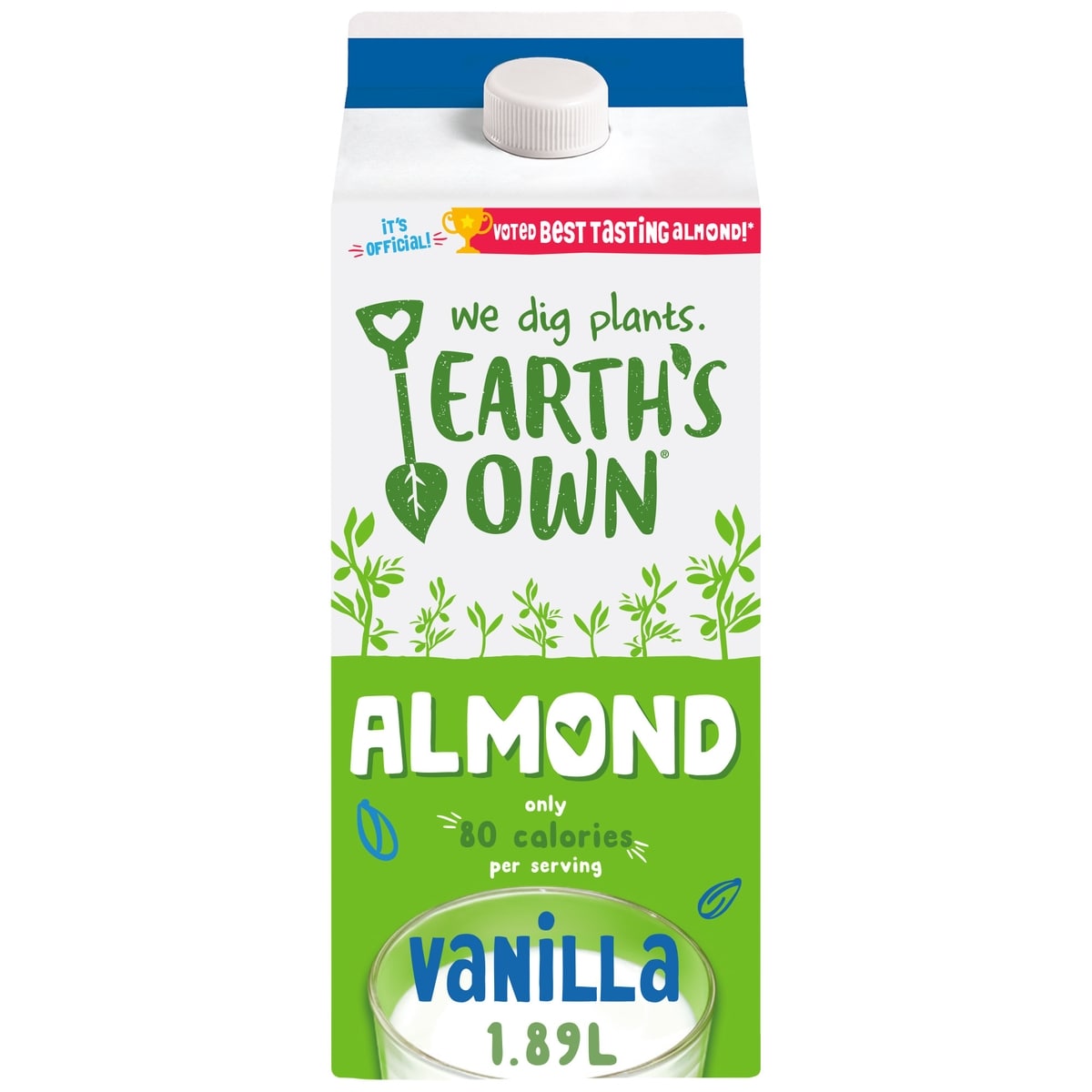 Earth's Own Unsweetened Vanilla Almond Milk