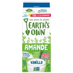 Earth’s Own Boisson à l'amande, Vanille 1.89 l, 0,20 $/100ml