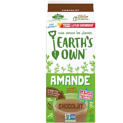 Earth’s Own Boisson à l'amande Chocolat 1.89 l, 0,24 $/100ml