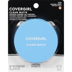 Clean Oil Control, Pressed Powder, Medium Light
