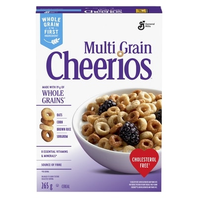 General Mills Cheerios, Multigrain Small 265 g, $0.75/100g