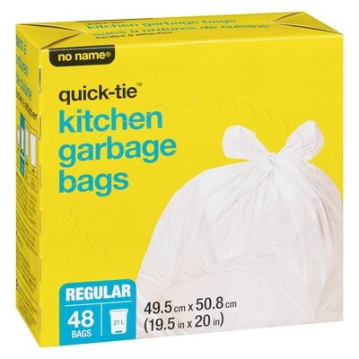 Regular Quick-Tie Kitchen Garbage Bags