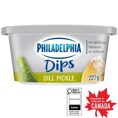Philadelphia Dill Pickle Dip 227 g, $2.55/100g