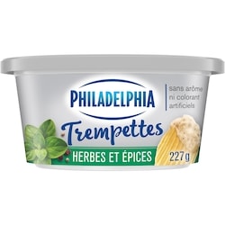 Philadelphia Trempettes Herbes Et Épices 227 g, 2,42 $/100g