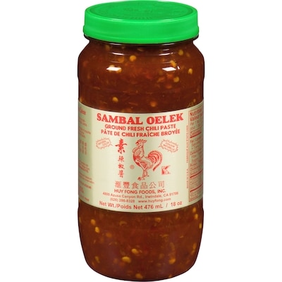 Huy Fong Sambal Oelek 460 ml, 1,08 $/100ml