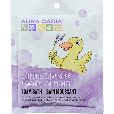 Aura Cacia Foam Bath Calming Lavender 70.9 g, $7.04/100g