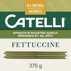 Catelli Spinach & Roasted Garlic, Fettuccine Pasta 375 g, $0.67/100g