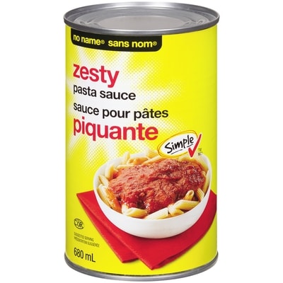 No Name Zesty Pasta Sauce 680 ml, $0.26/100ml