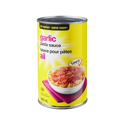 Sans Nom Sauce pour pâtes à l’ail 680 ml, 0,41 $/100ml