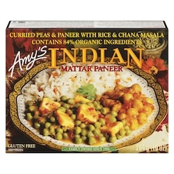 Amys Mattar Paneer 284 g, $2.11/100g