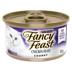 Purina Fancy Feast Chunky Wet Cat Food Chicken Feast 85 g, $1.06/100g