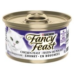 Purina Fancy Feast Festin de Poulet en Bouchées, Nourriture Humide pour Chats 85 g, 1,52 $/100g