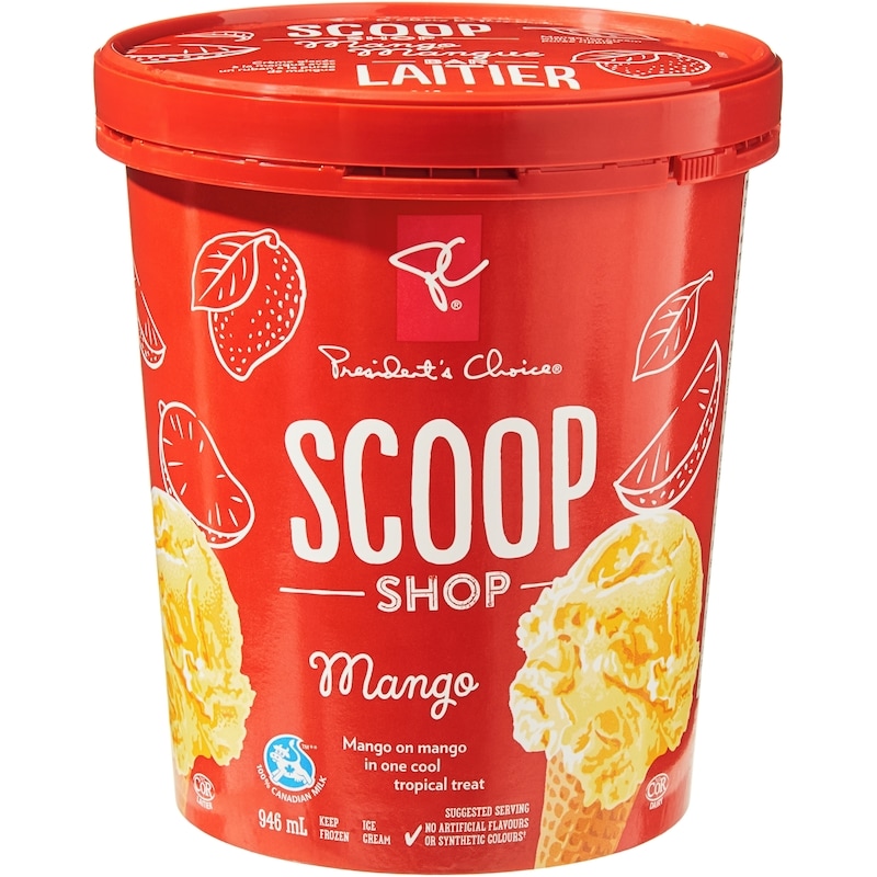 Scoop Shop Mango Ice Cream