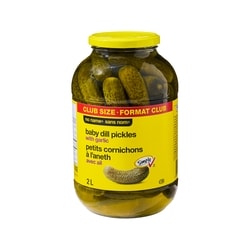 No Name Baby Dill Pickles with Garlic Club Size 2 l, $0.35/100ml