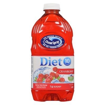 Ocean Spray Diet Cranberry Juice 1.89 l, $0.21/100ml