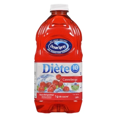 Jus de canneberges diète
