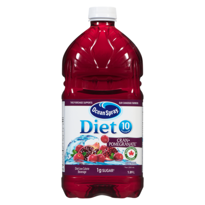Ocean Spray Diet Cranberry & Pomegranate Cocktail 1.89 l, $0.21/100ml