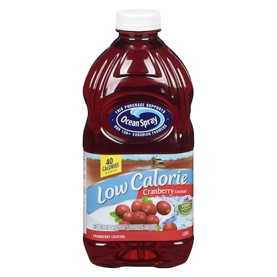 Ocean Spray Cranberry Cocktail, Light 1.89 l, $0.21/100ml