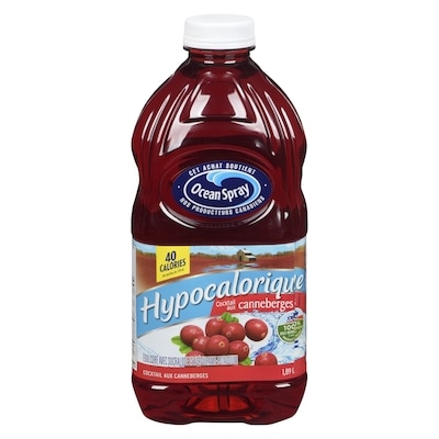 Ocean Spray Cocktail aux canneberges léger 1.89 l, 0,21 $/100ml