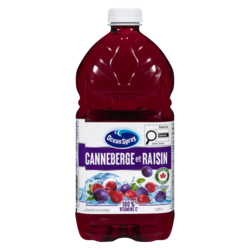 Ocean Spray Cocktail canneberge et raisin 1.89 l, 0,34 $/100ml