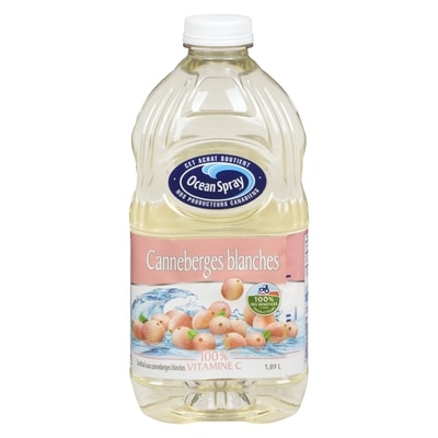 Ocean Spray Cocktail de canneberges blanc 1.89 l, 0,26 $/100ml