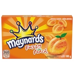Maynards Fuzzy Peach Candy, Gummy Candy 100 g, $1.50/100g