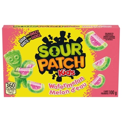 Maynards Sour Patch Kids Watermelon, Gummy Candy, Sour Candy, Candy Box 100 g, $2.49/100g