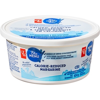 PC Blue Menu Blue Menu Calorie Reduced Margarine 454 g, $0.99/100g