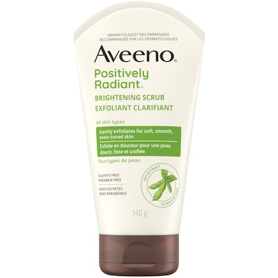 Aveeno Exfoliant quotidien révélateur d’éclat 140 g, 11,06 $/100g