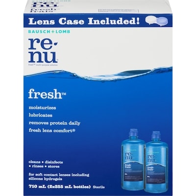 Bausch+Lomb Renu Multi-Purpose Solution  2x355.0 ml, $2.67/100ml