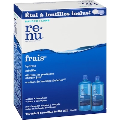 Solution polyvalente renu frais format voyage