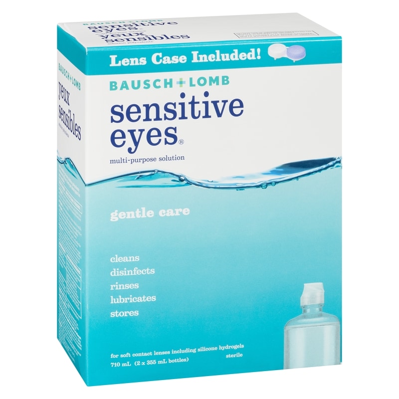 Sensitive Eyes Multi-Purpose Solution, Twin Pack