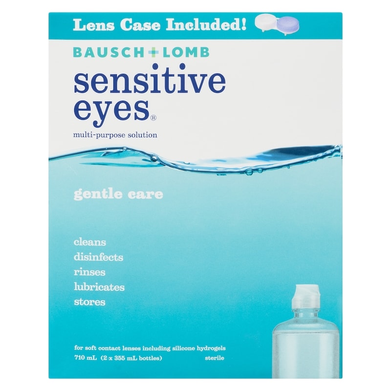 Sensitive Eyes Multi-Purpose Solution, Twin Pack