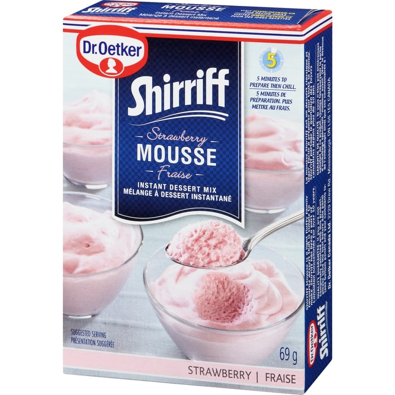 Shirriff Mousse Mix, Strawberry