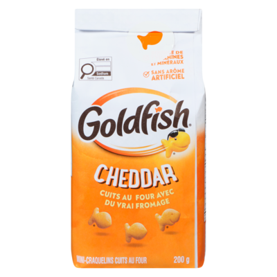 Pepperidge Farm Craquelins Goldfish au cheddar 200 g, 1,25 $/100g