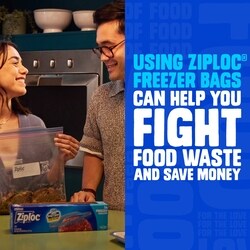 Ziploc Freezer Bags Large, with Stay Open Technology - 14 ea | Loblaws