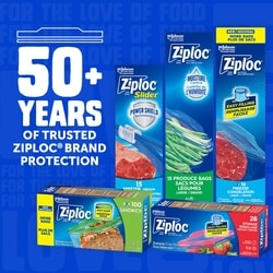 Ziploc Freezer Bags Large, with Stay Open Technology - 14 ea | Loblaws